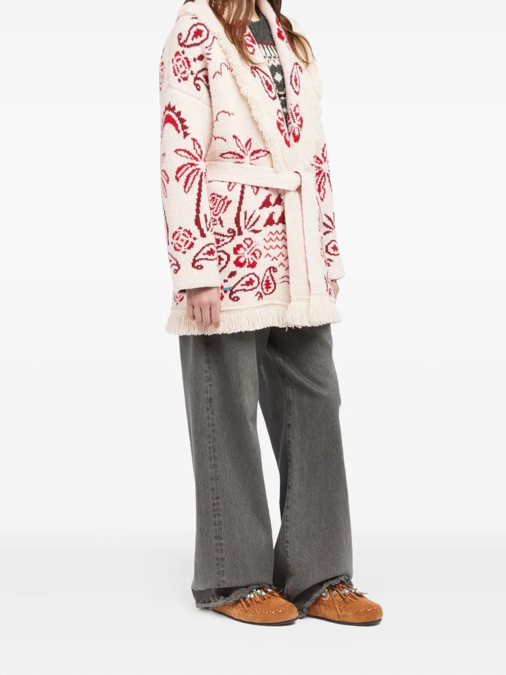 ALANUI Glimpse of Eden Knit Cardigan - Size: Multicolor