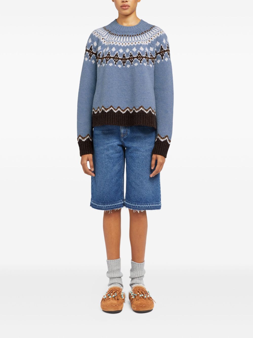ALANUI Sweet Winter Wool Crewneck Jumper