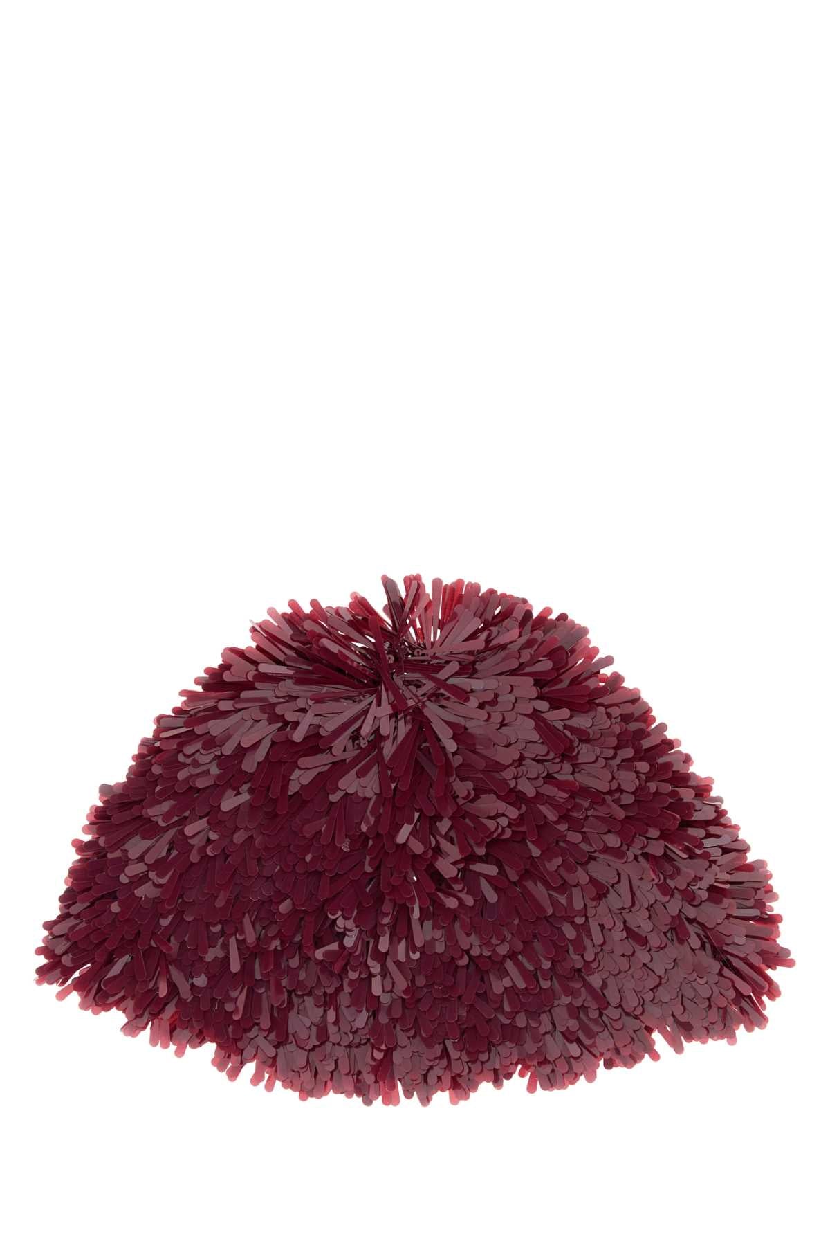 ALANUI Burgundy Sunset on Manhattan Beanie
