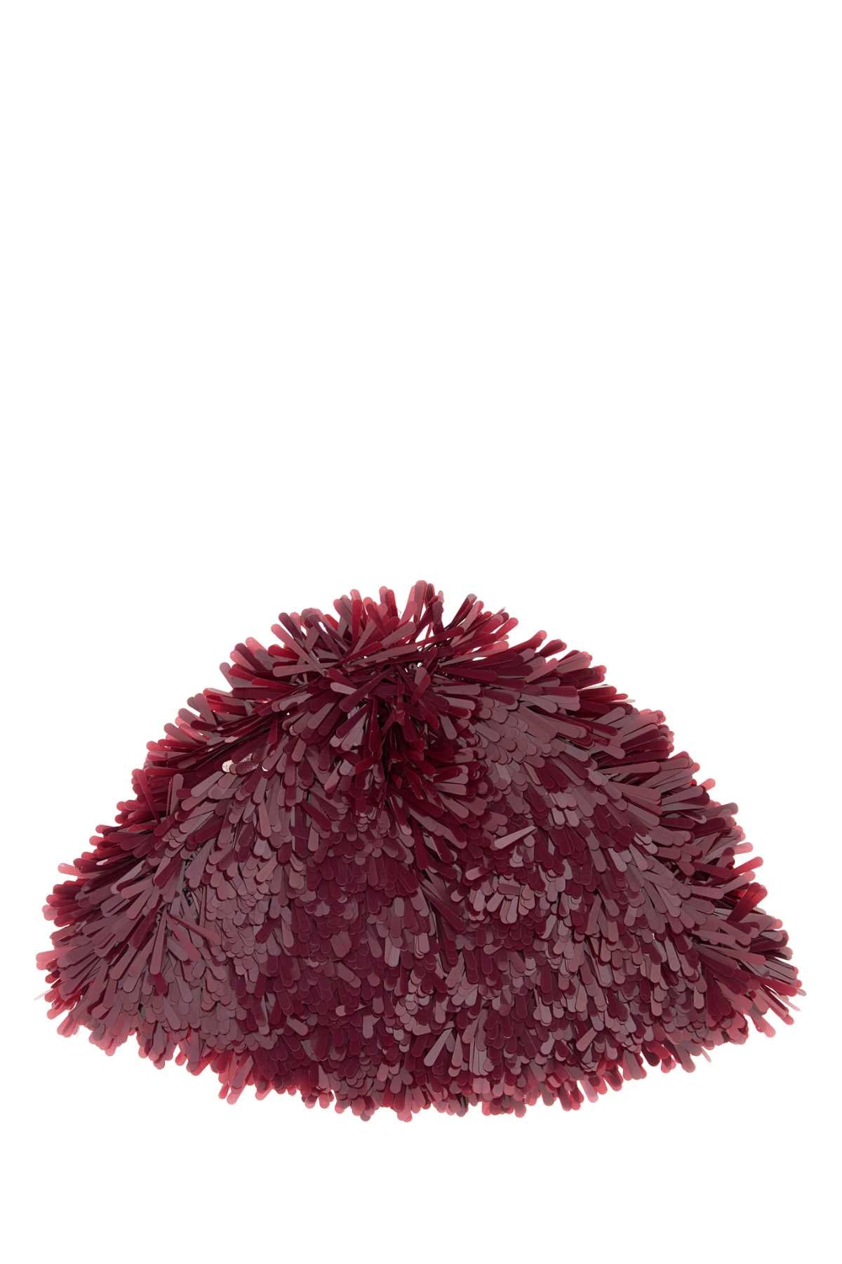 ALANUI Burgundy Sunset on Manhattan Beanie