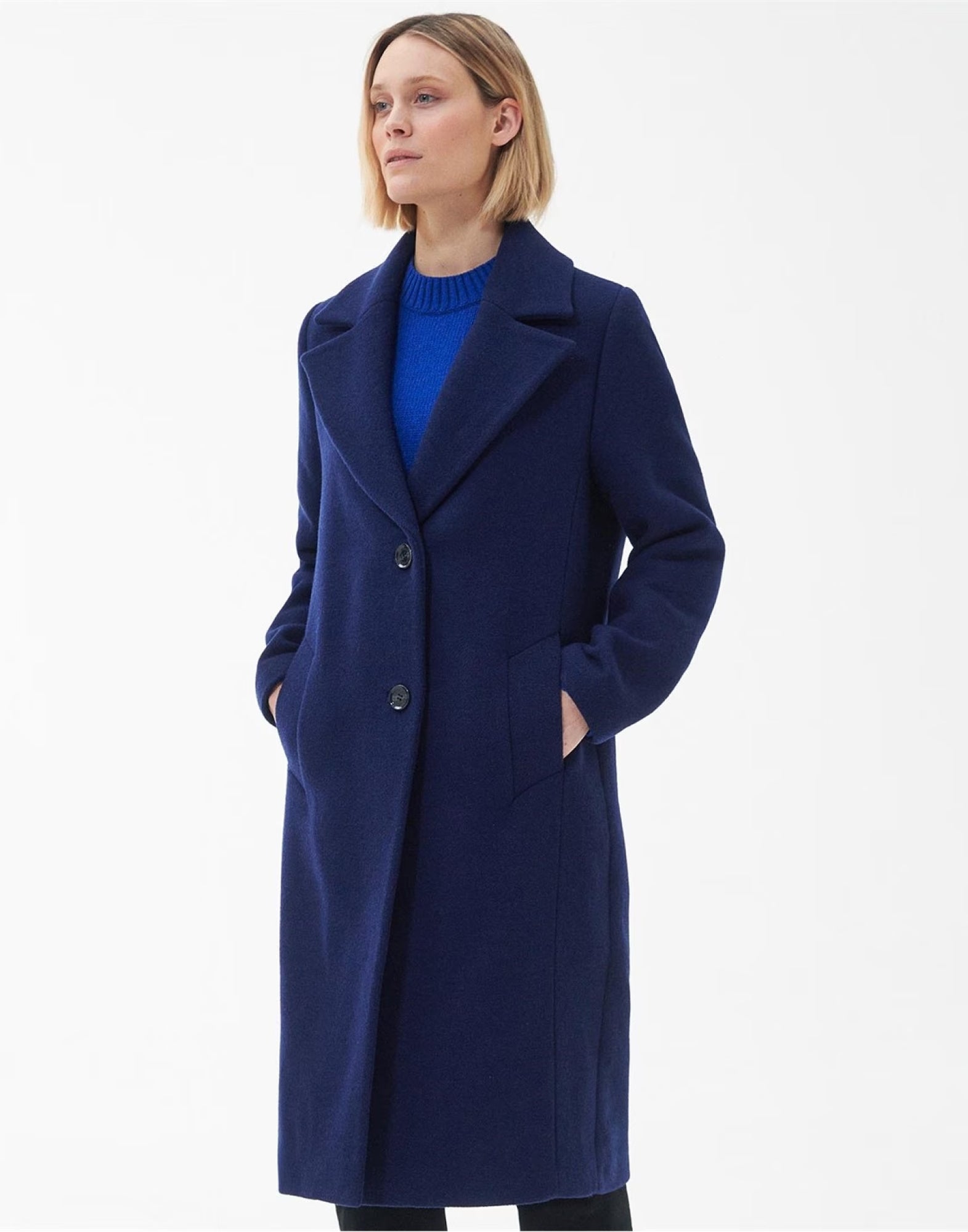 BARBOUR Wool Jacket with Button Fastening - Women’s Outerwear