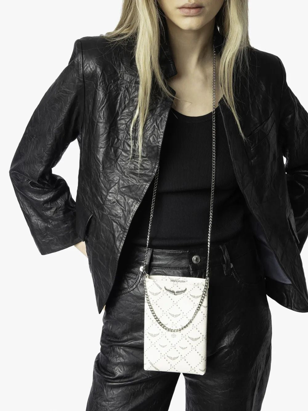 ZADIG&VOLTAIRE Rock Phone Mini Pouch Handbag