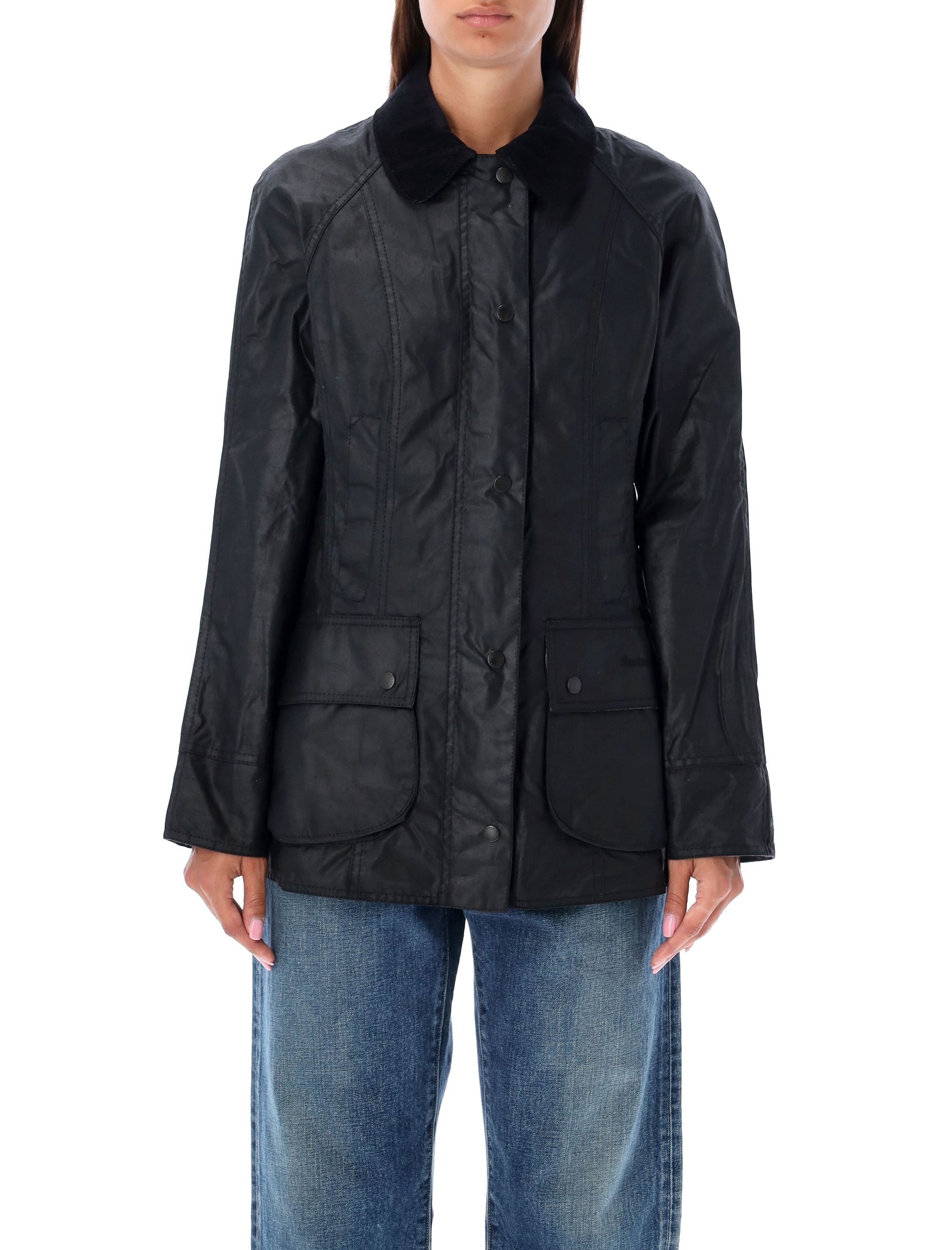 BARBOUR Women's Beadnell Wax Jacket - Size 8