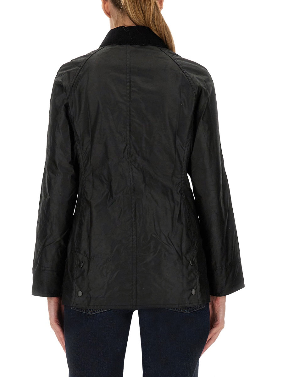 BARBOUR Waxed Cotton Women's Jacket - Size 8