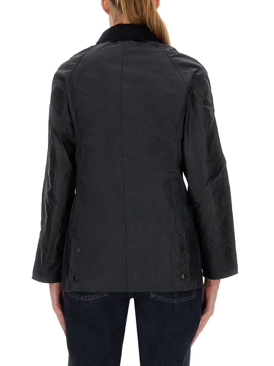 BARBOUR Waxed Jacket - Size 8 for Women