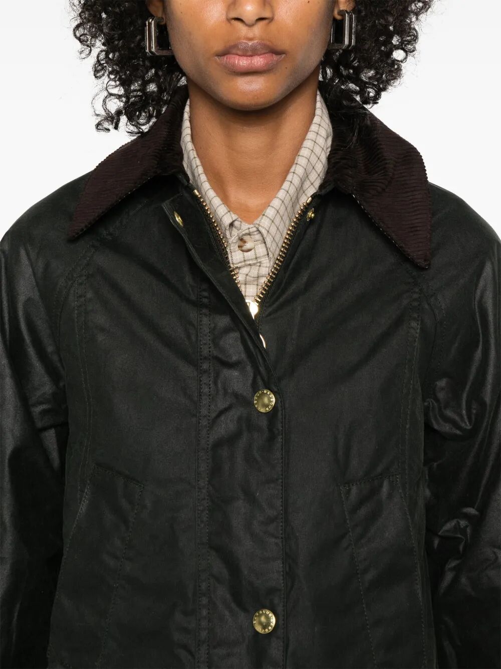 BARBOUR Women's Modern Beadnell Waxed Jacket - Maxi Collar