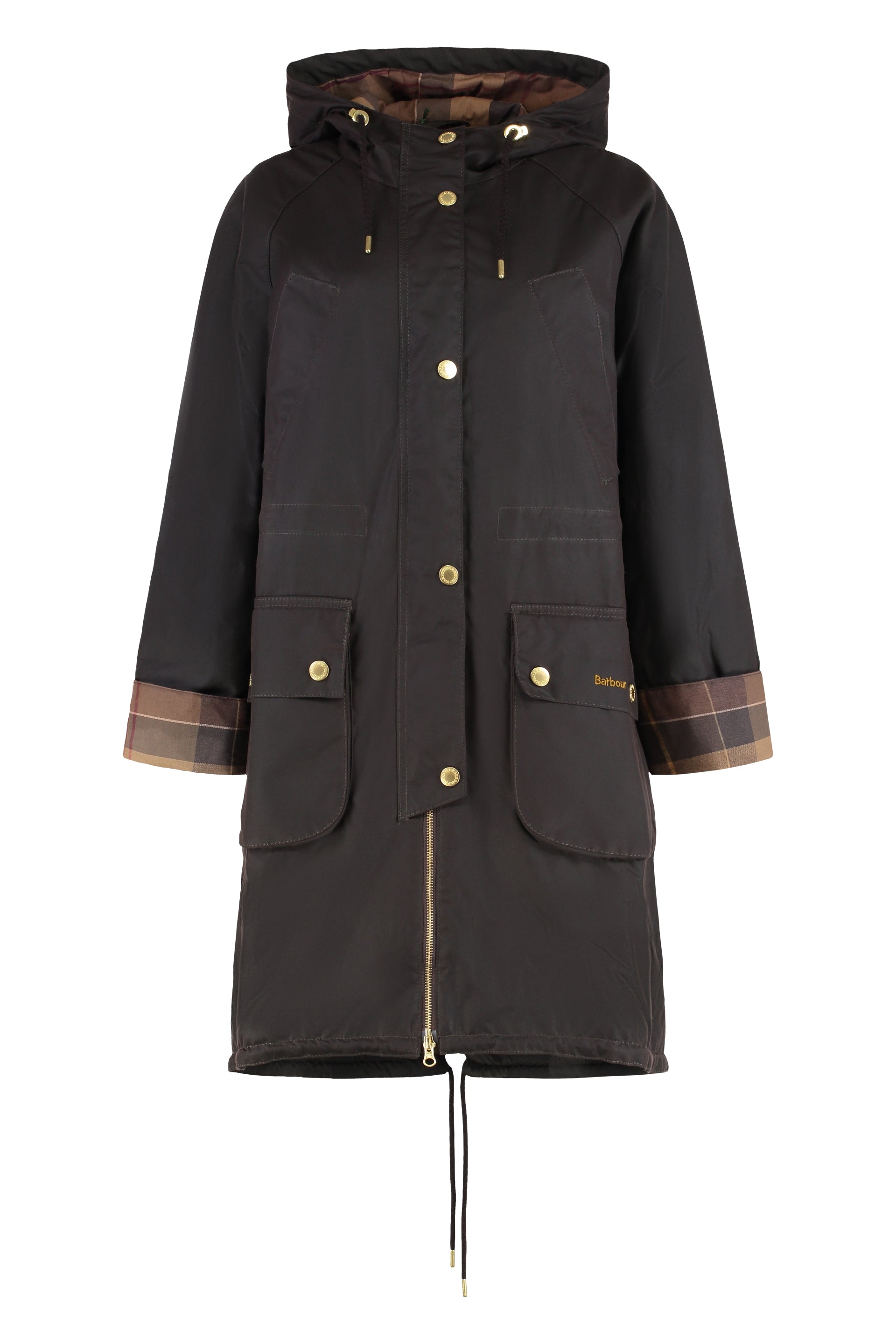 BARBOUR Women's Marcy Hooded Cotton Parka Jacket