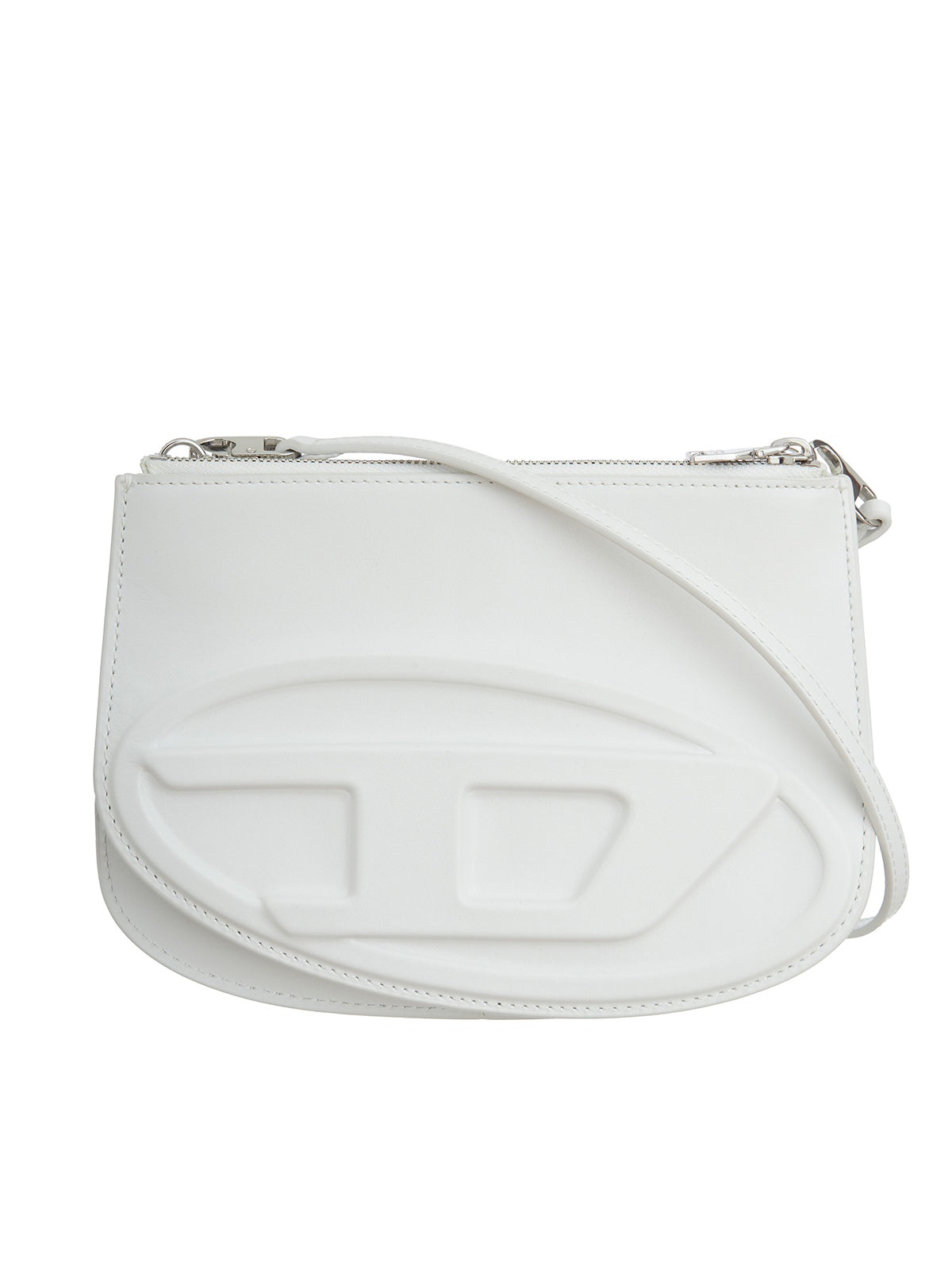 DIESEL Mini Twin Handbag with Zip Closure - 21.5 cm