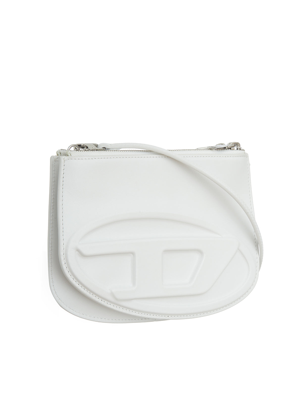 DIESEL Mini Twin Handbag with Zip Closure - 21.5 cm