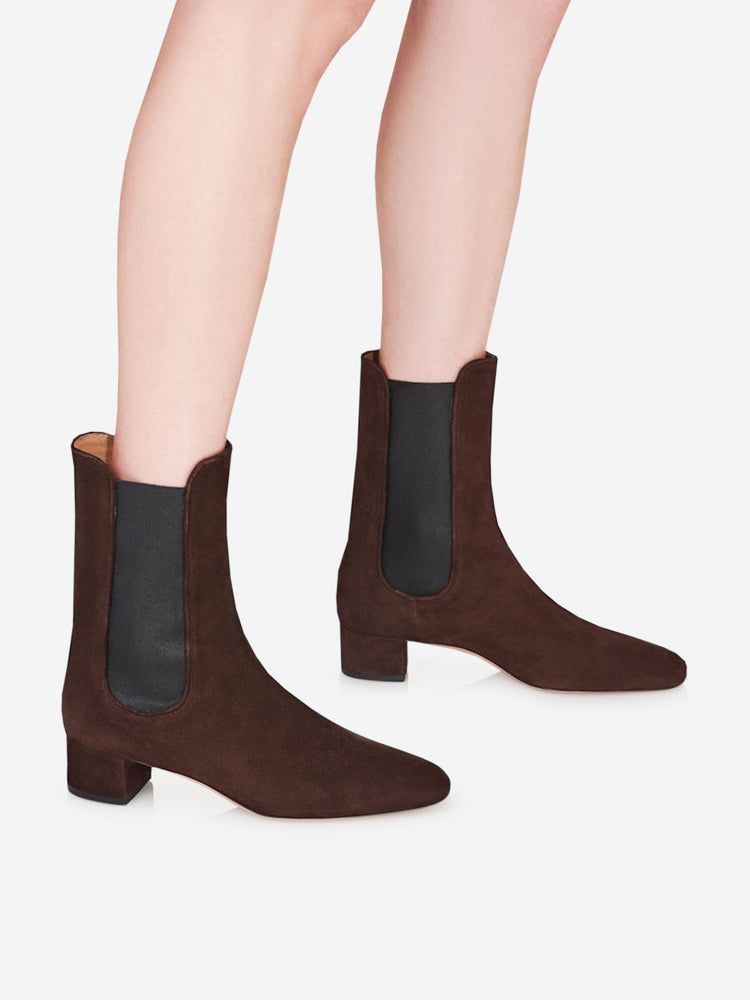 AQUAZZURA Mini Bootie with Low Heel