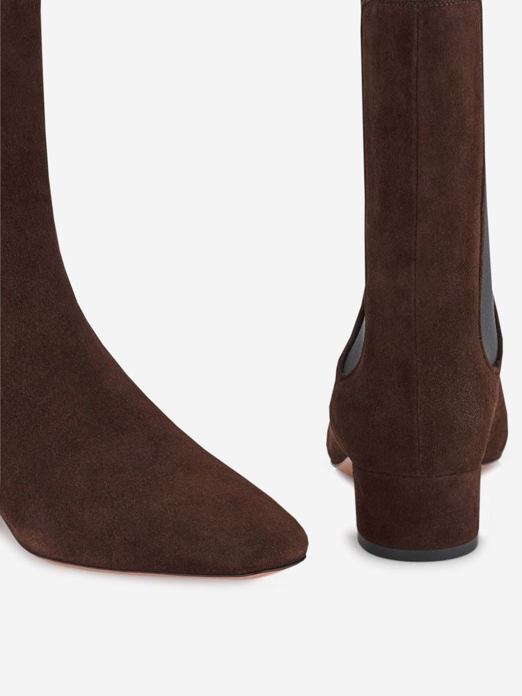 AQUAZZURA Mini Bootie with Low Heel