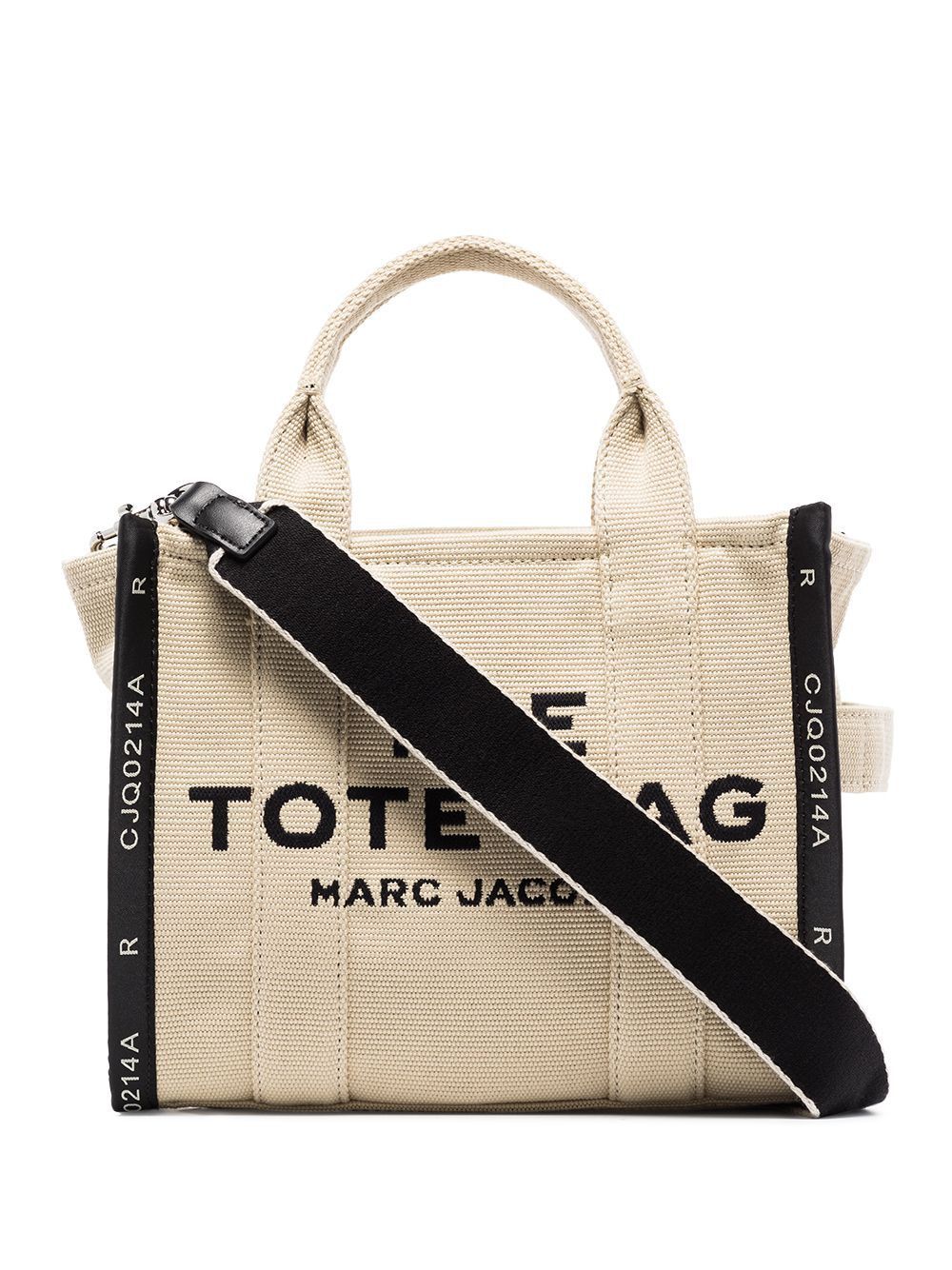MARC JACOBS Jacquard Small Traveler Mini Tote Handbag