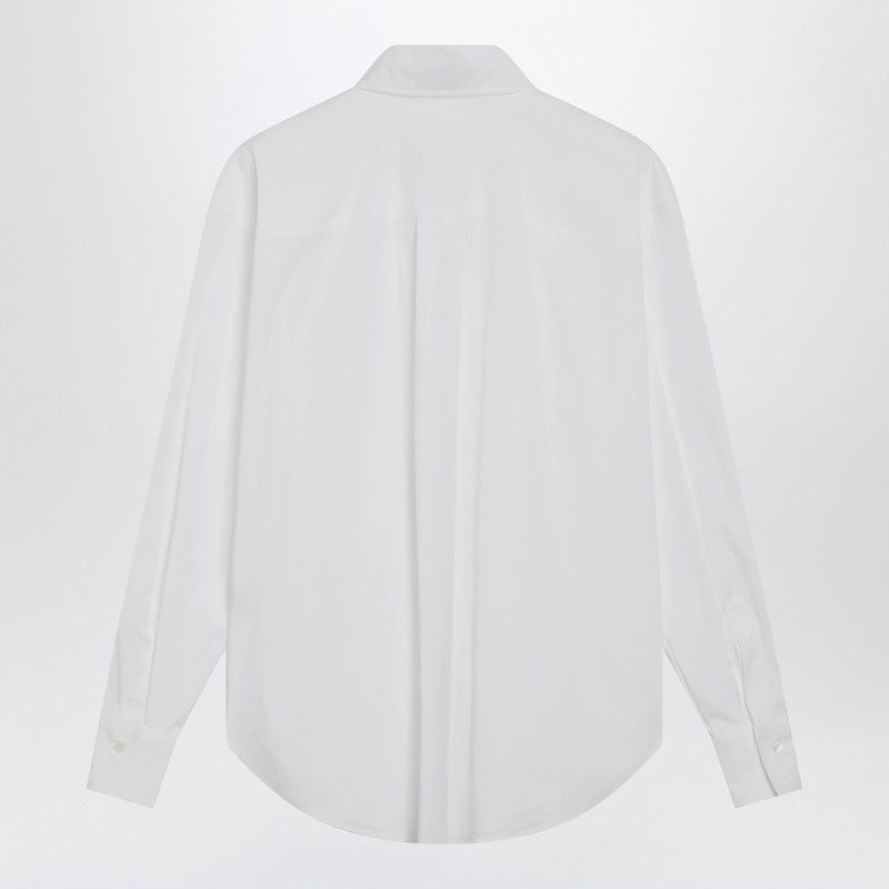 BRUNELLO CUCINELLI Elegant Classic Shirt with Shiny Flap Detail