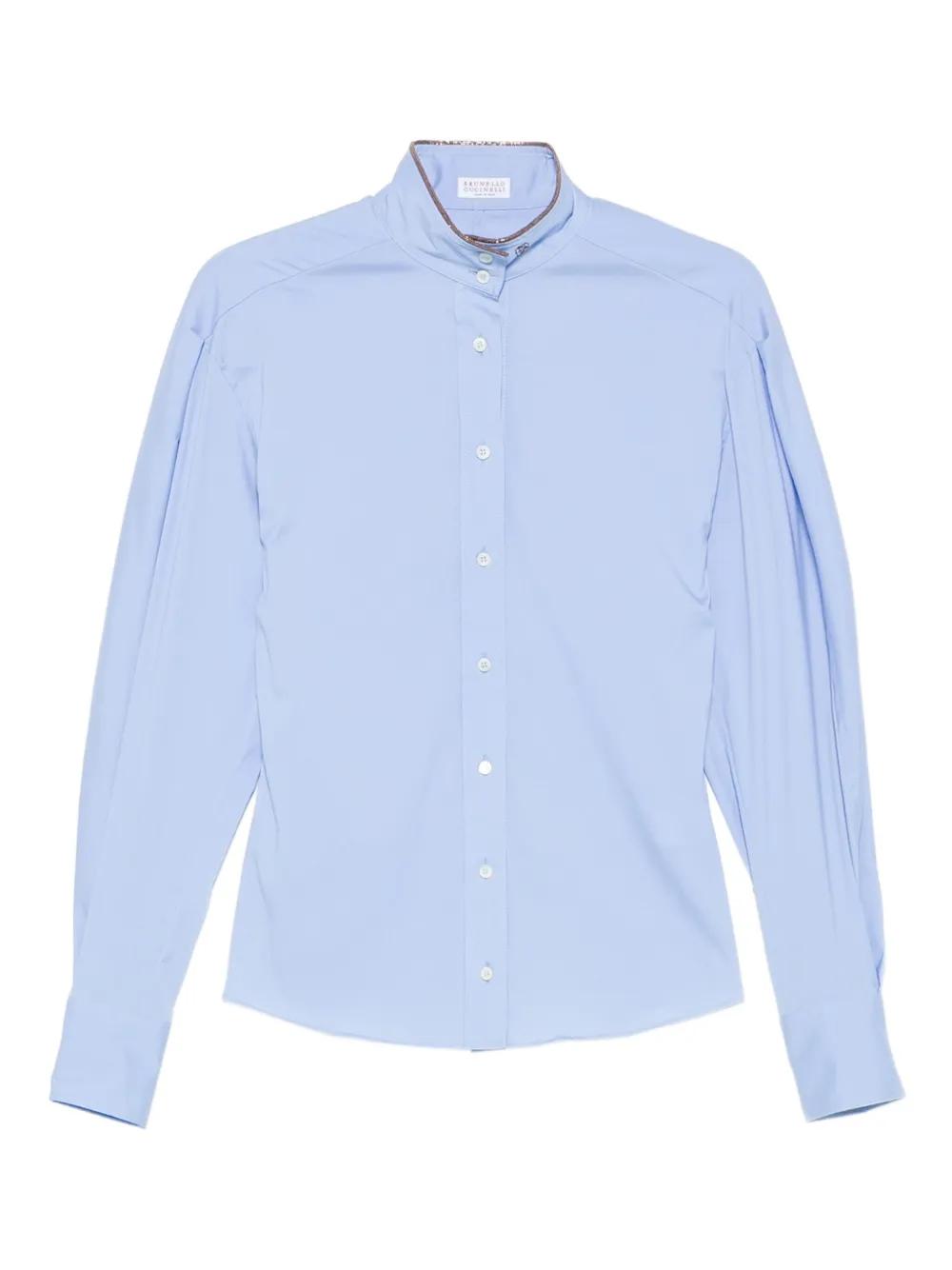 BRUNELLO CUCINELLI Puffed Sleeve Blouse