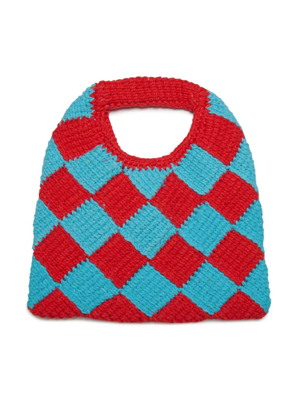 MARNI KIDS Mini Crochet Diamond Handbag