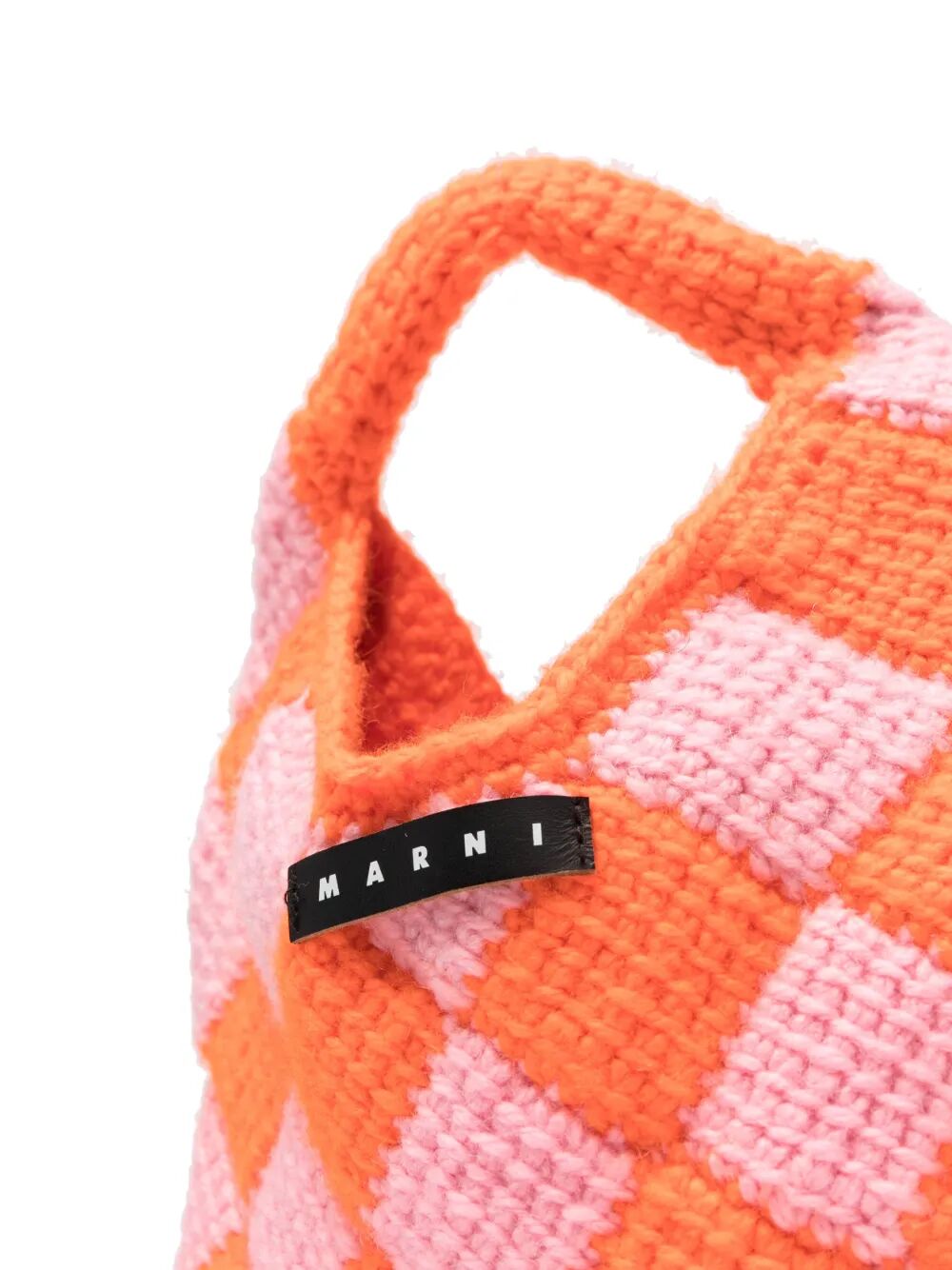 MARNI KIDS Mini Crochet Diamond Handbag