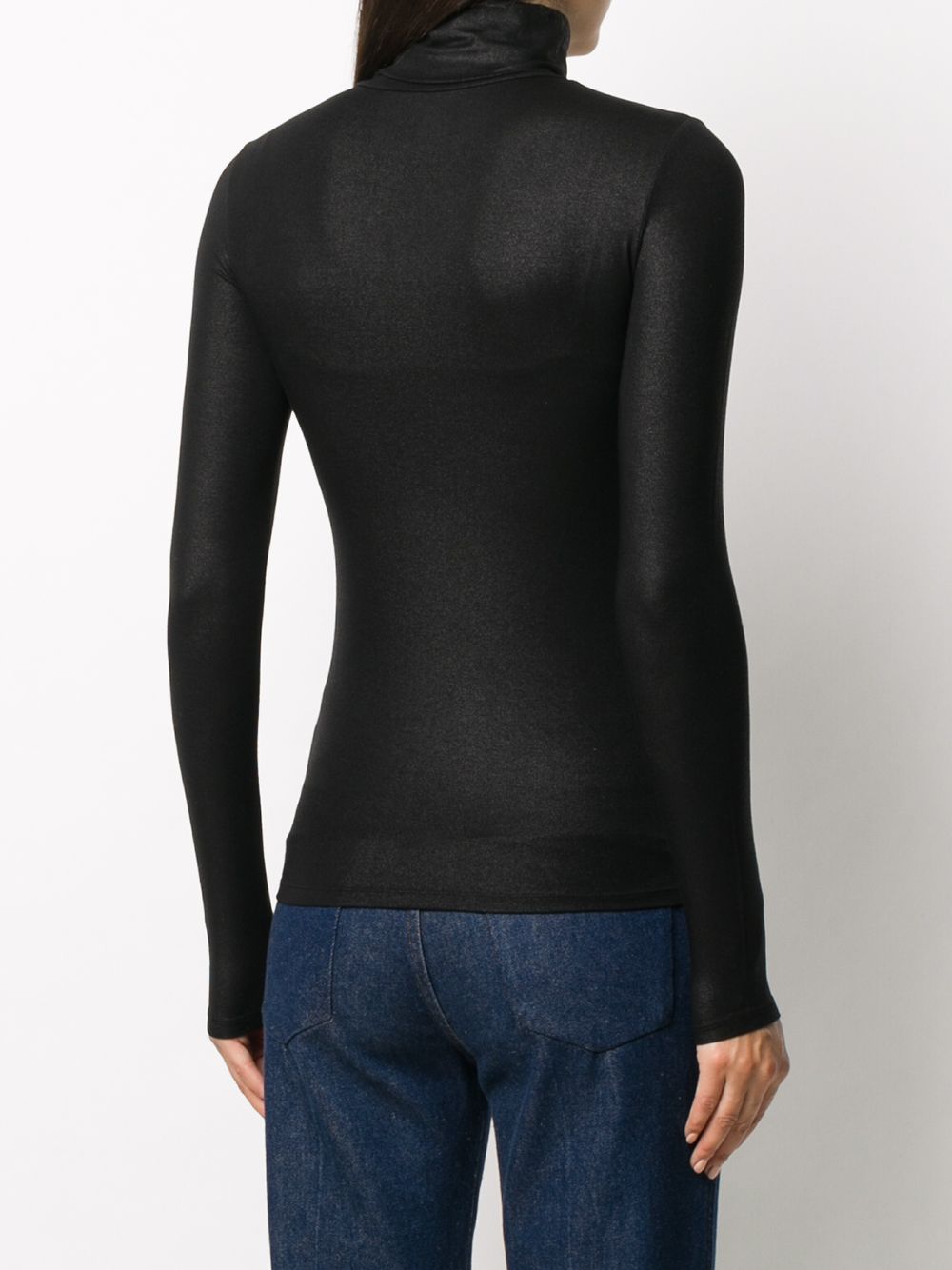 Majestic Lurex High-Neck Sweater - Slim Fit