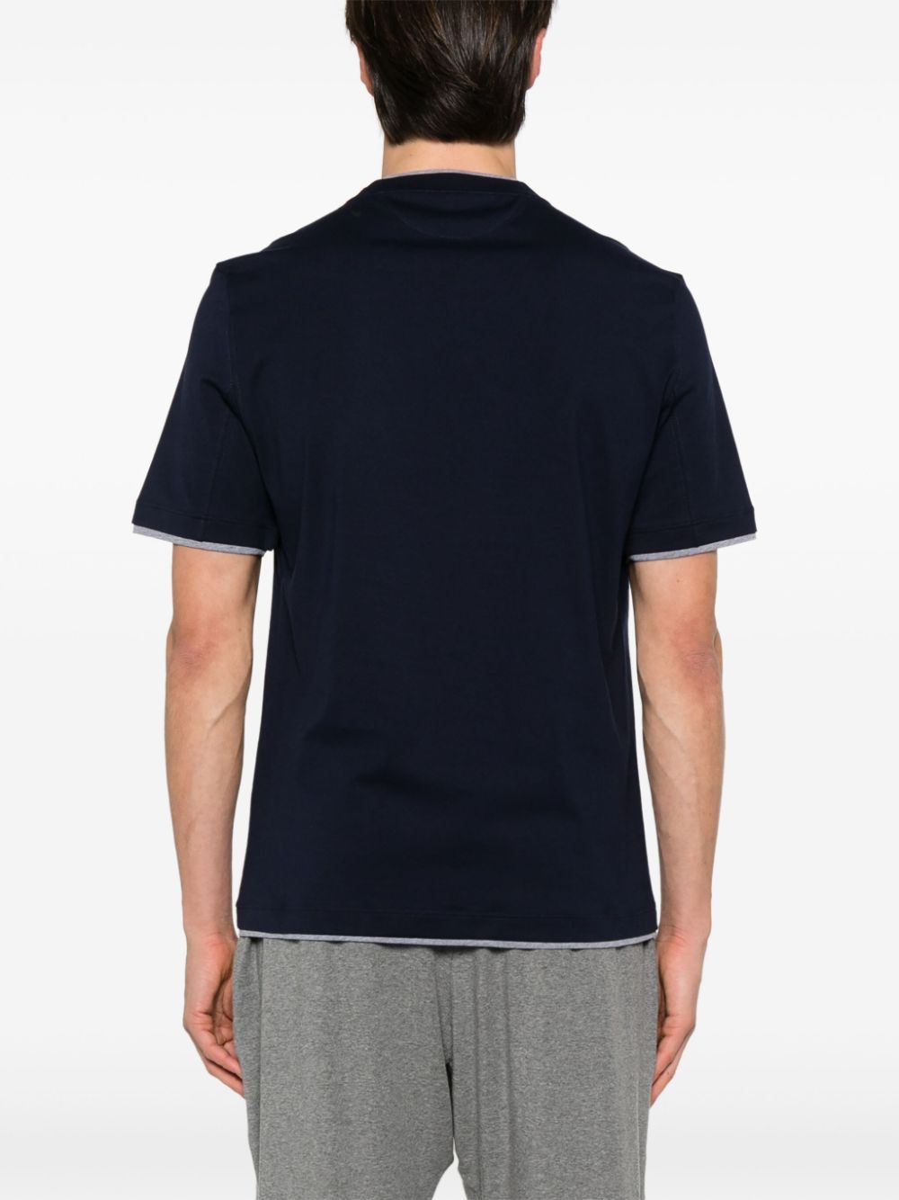 BRUNELLO CUCINELLI Slim Fit Crew-Neck T-Shirt in Lightweight Cotton