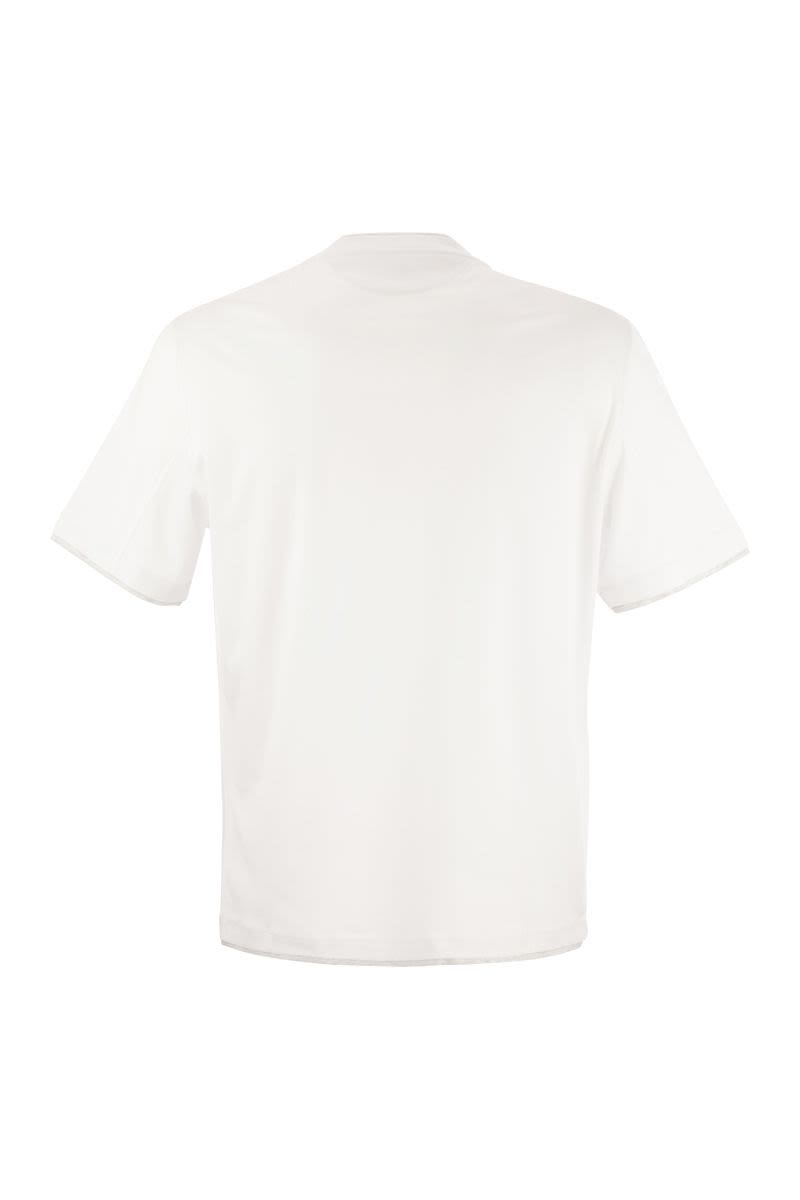 BRUNELLO CUCINELLI Slim Fit Crew-Neck T-Shirt in Lightweight Cotton