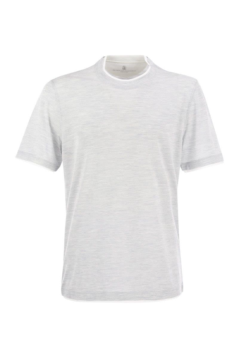 BRUNELLO CUCINELLI Slim Fit Crew-Neck T-Shirt for Men