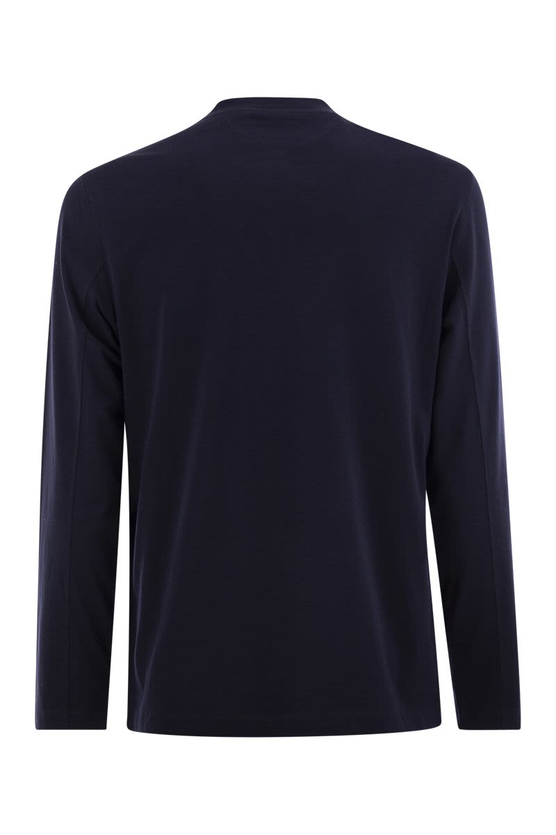 BRUNELLO CUCINELLI Long-Sleeved Crew-Neck Cotton T-Shirt
