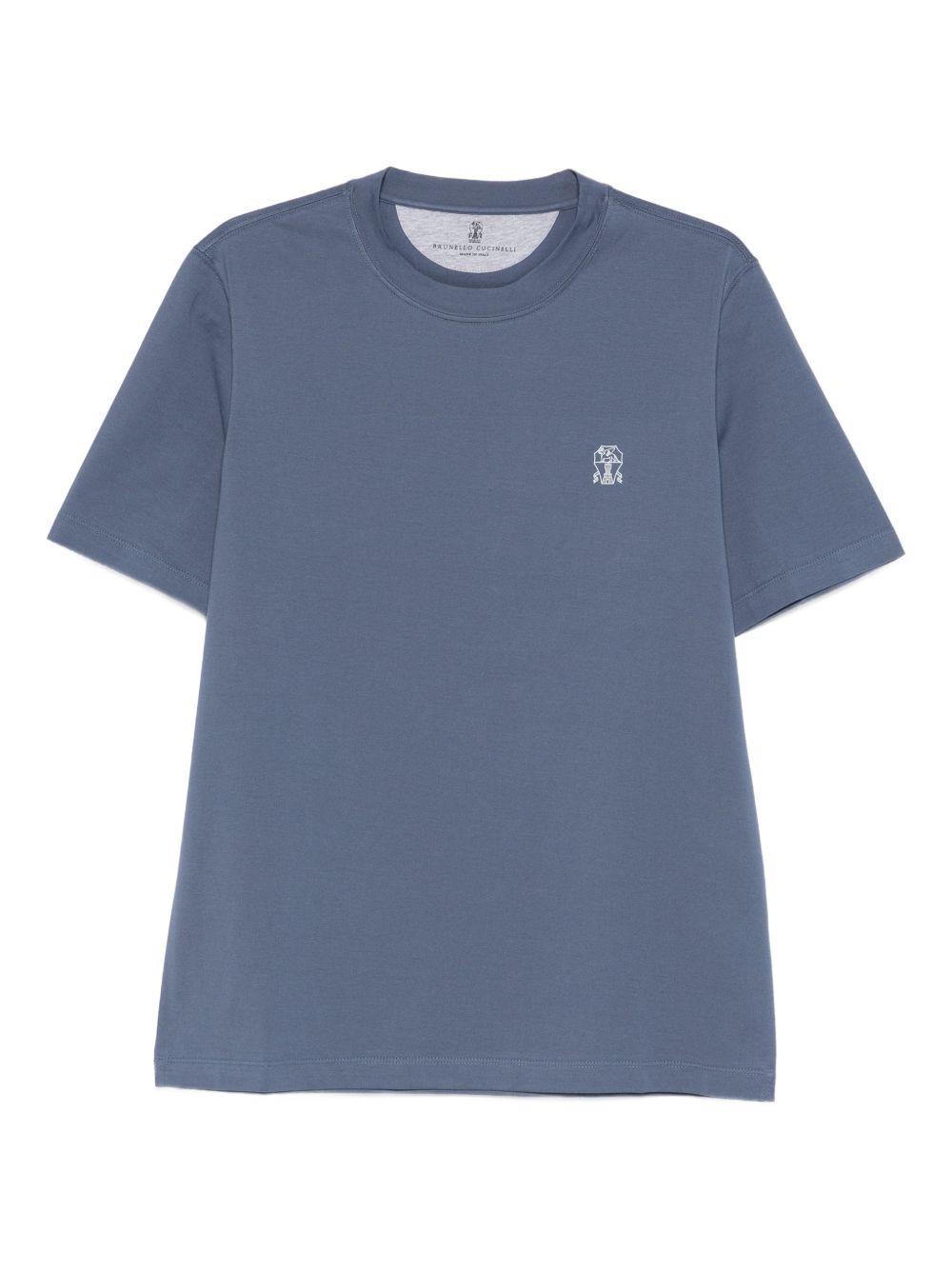 BRUNELLO CUCINELLI Logo Cotton T-Shirt for Men - SS26 Collection