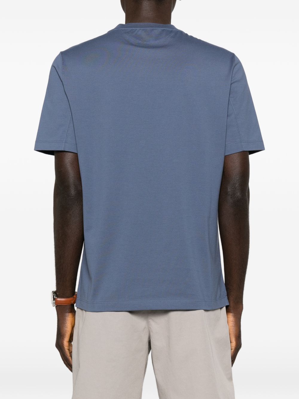 BRUNELLO CUCINELLI Logo Cotton T-Shirt for Men - SS26 Collection