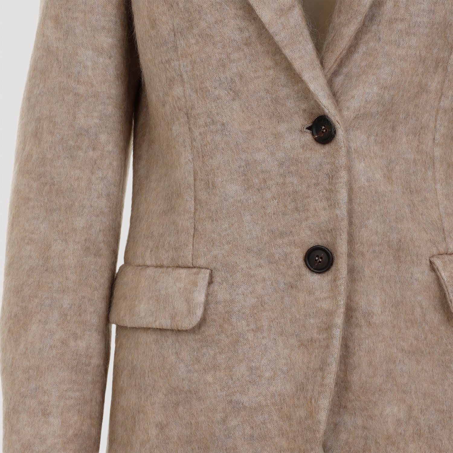 BRUNELLO CUCINELLI Chic Women's Jacket with Monili Detailing