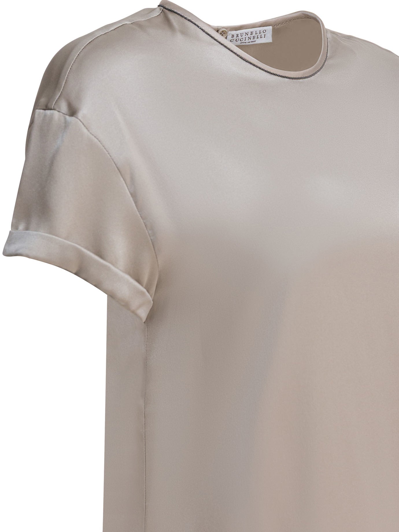 BRUNELLO CUCINELLI Women's Luxe Elastane T-Shirt - FW25 Collection