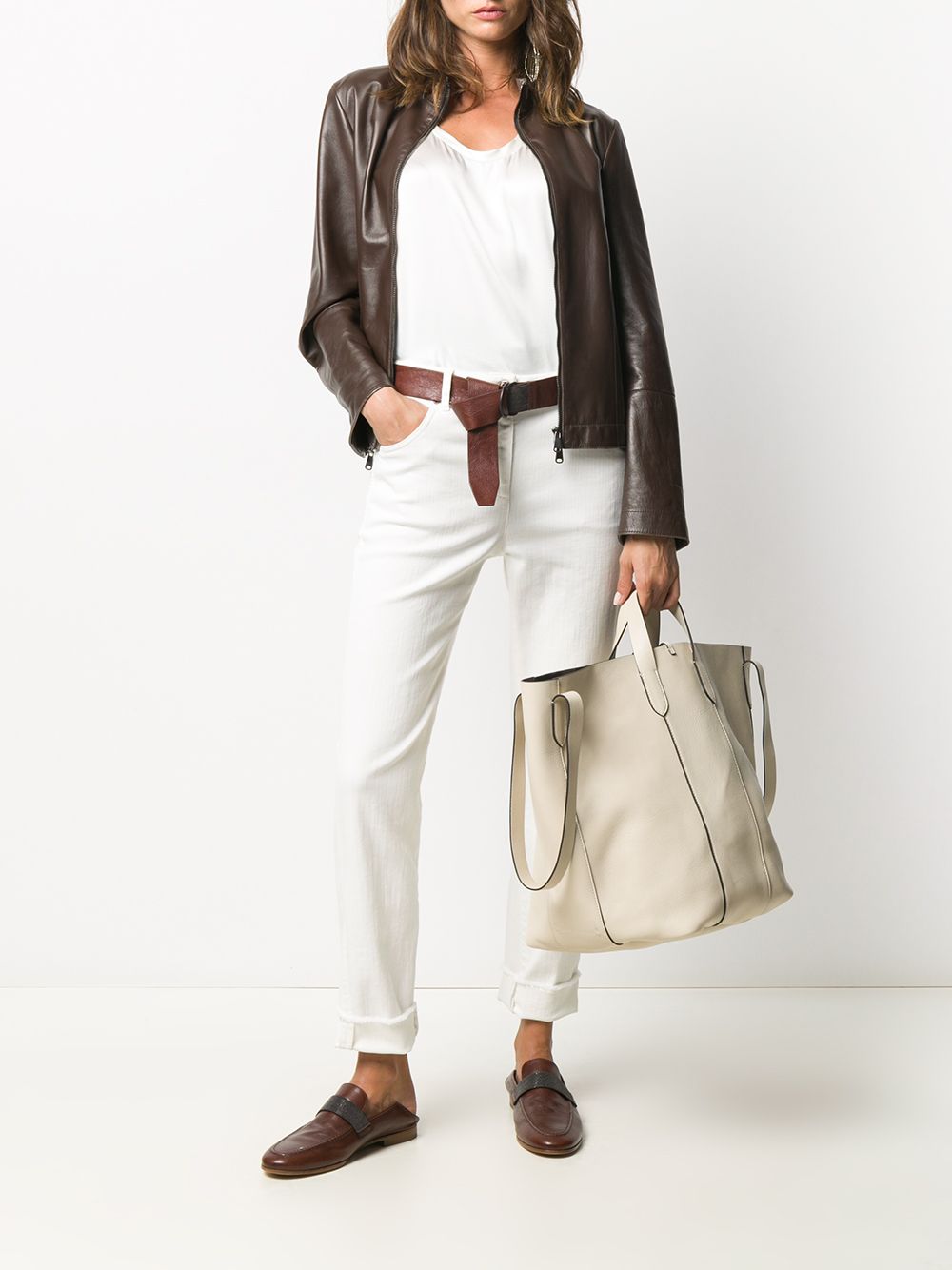 BRUNELLO CUCINELLI Elegant Silk Top for Women - SS26 Collection