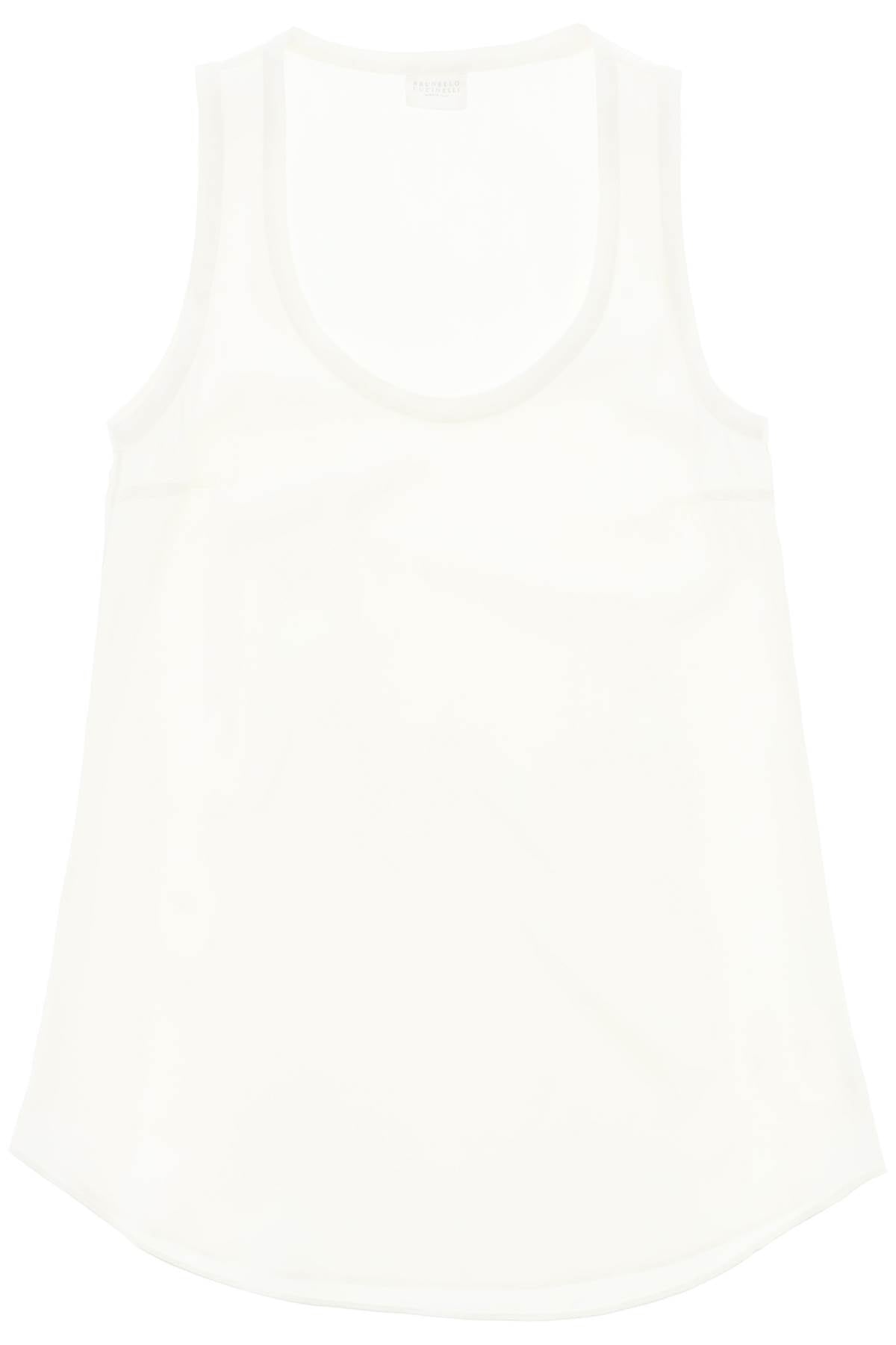 BRUNELLO CUCINELLI Silk Blend Top - Size S