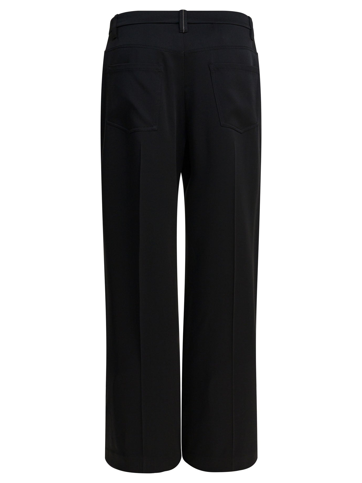 BRUNELLO CUCINELLI Wide-Leg Pants for Women - Mid Rise Style
