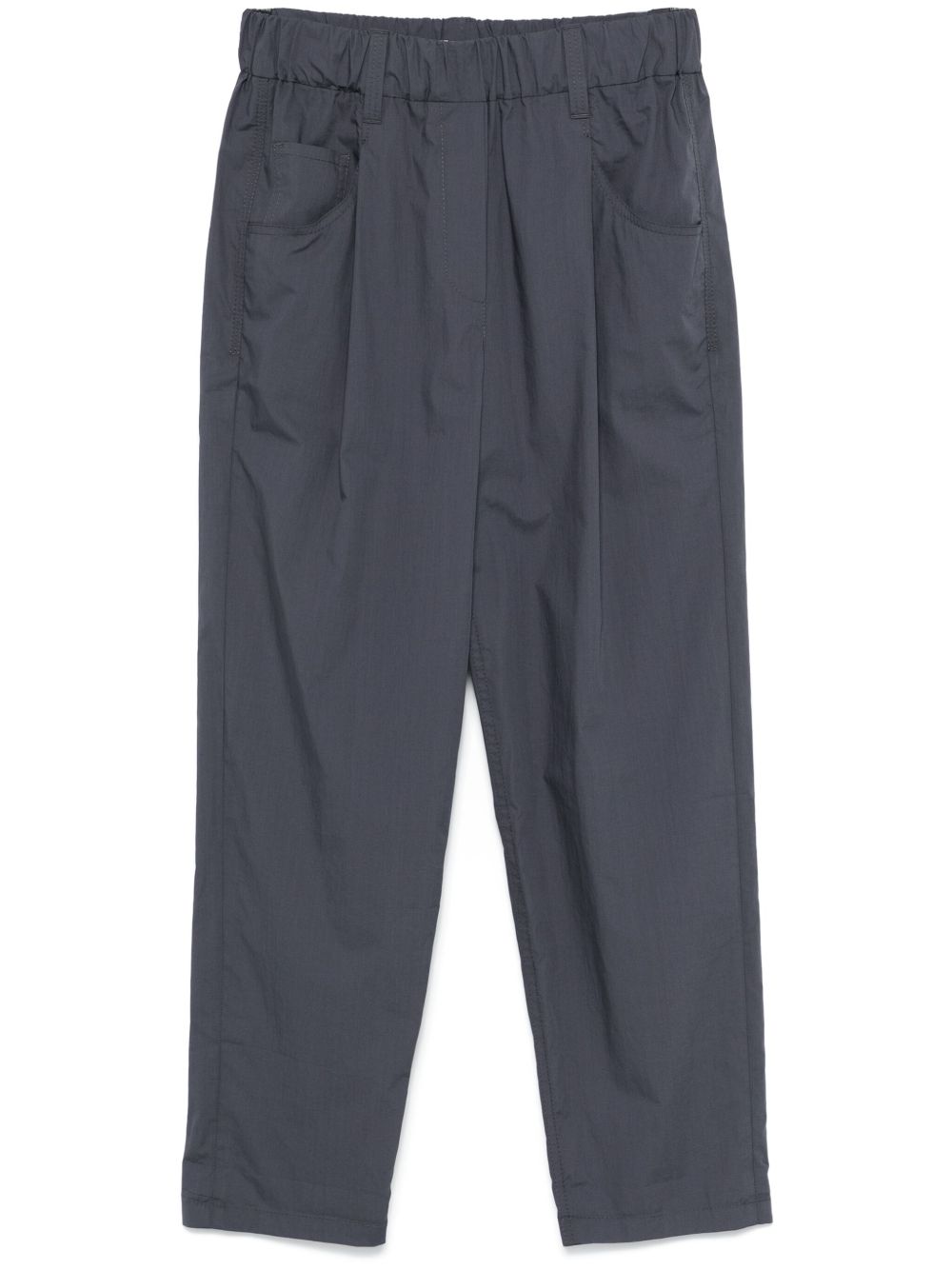 BRUNELLO CUCINELLI Lightweight Poplin Five-Pocket Trousers for Women