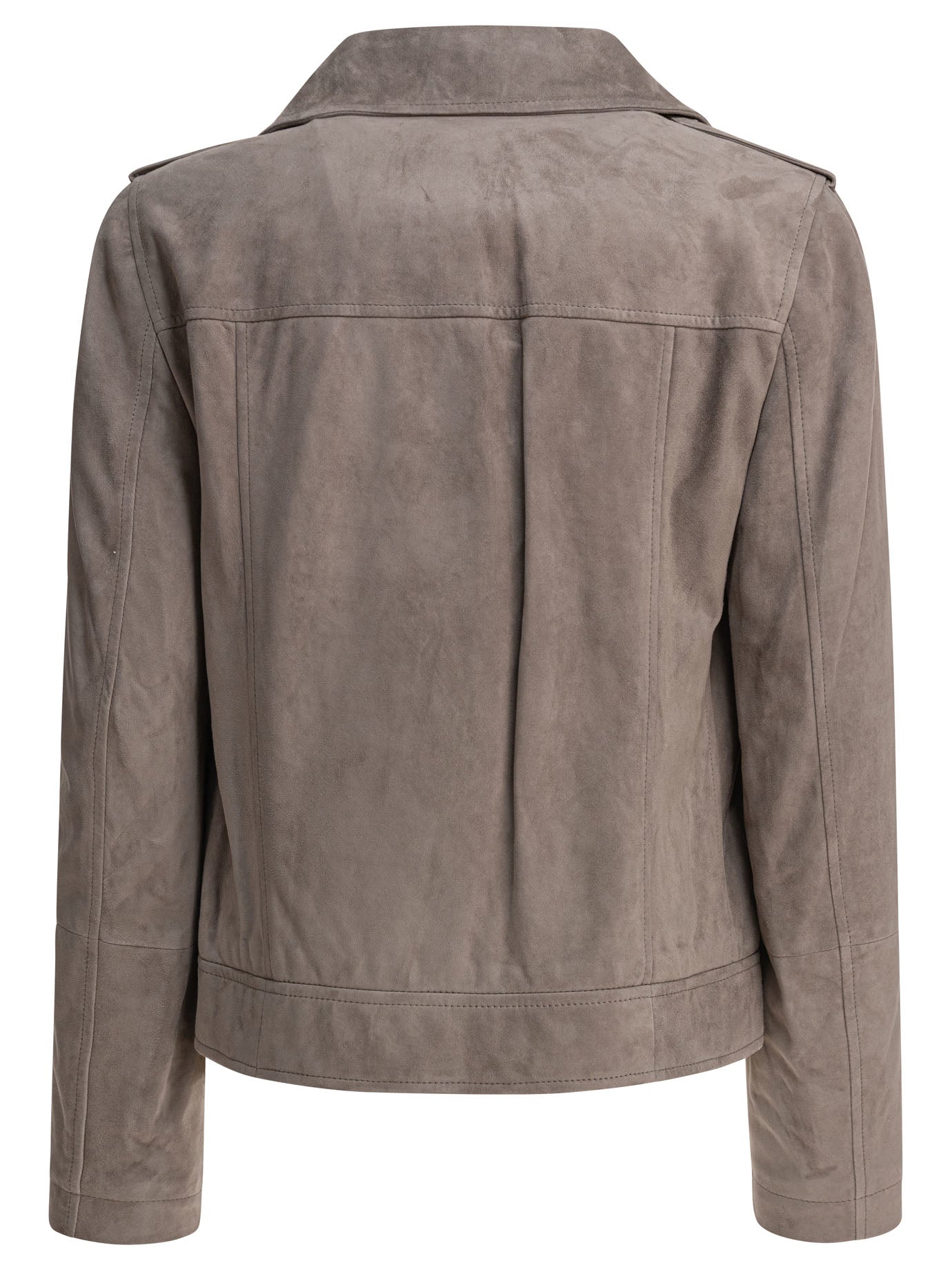 BRUNELLO CUCINELLI Elegant Leather Jacket for Women