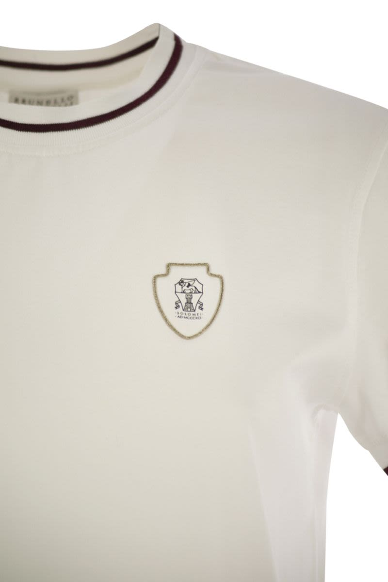 BRUNELLO CUCINELLI Logo Cotton T-Shirt for Women