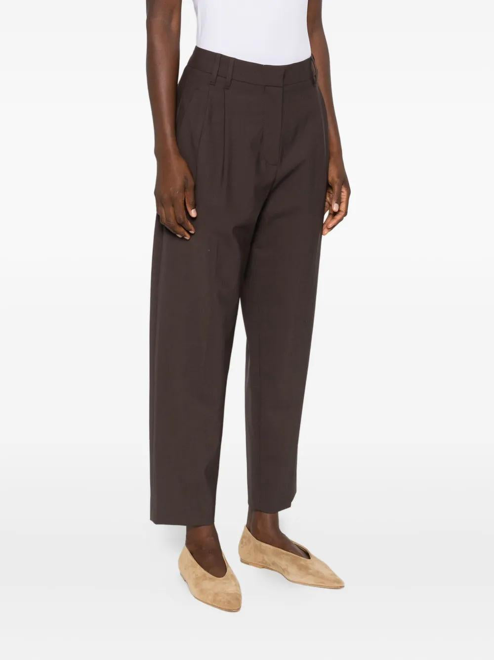 BRUNELLO CUCINELLI Slouchy Pleat Pant for Women - Perfect for FW25