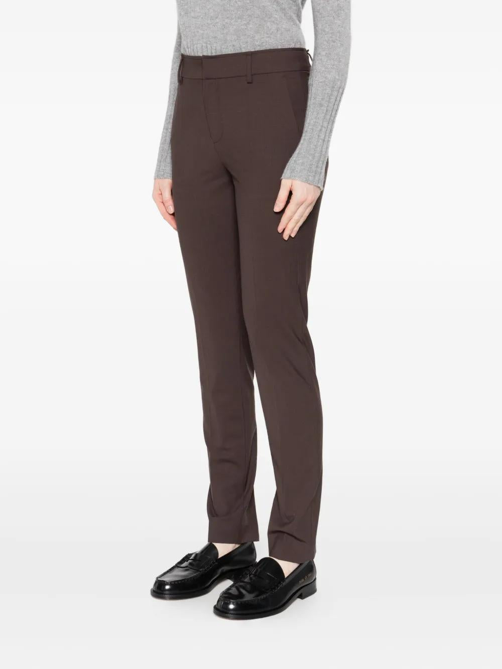 BRUNELLO CUCINELLI Tailored Tapered Wool Pants for Women