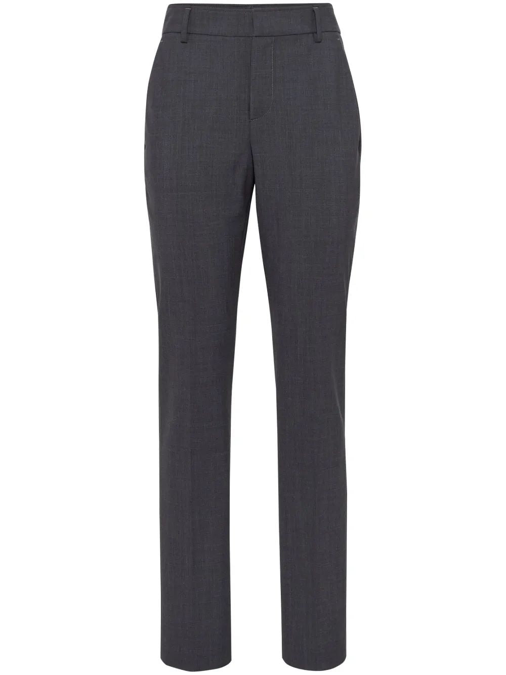 BRUNELLO CUCINELLI High-Rise Tapered-Leg Trousers - Women's