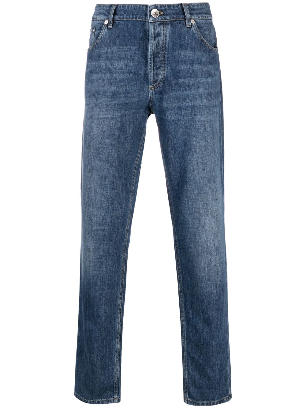 BRUNELLO CUCINELLI Classic Denim Cotton Jeans for Men