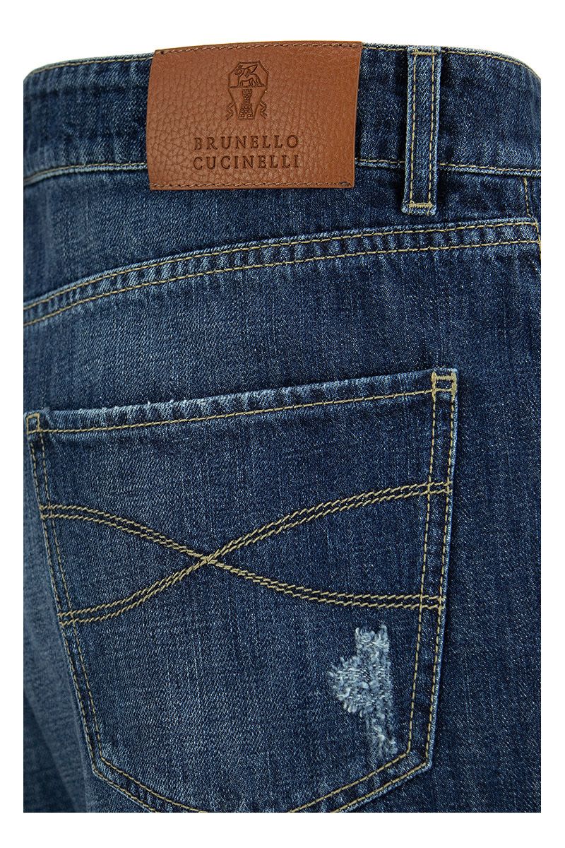 BRUNELLO CUCINELLI Men's Classic Fit Jeans - SS25 Edition