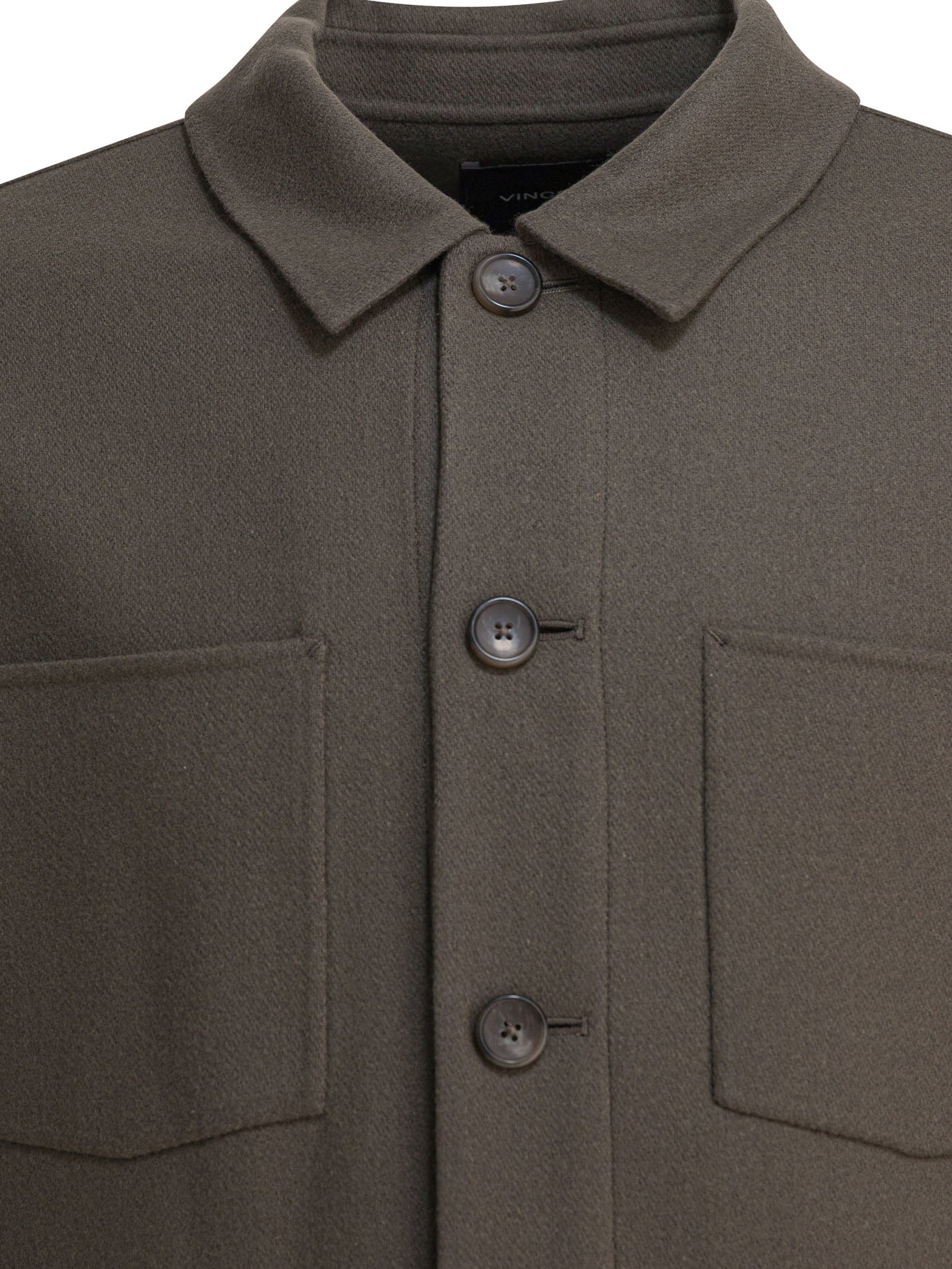 VINCE Men's Classic Wool Blend Outerwear Jacket - FW25