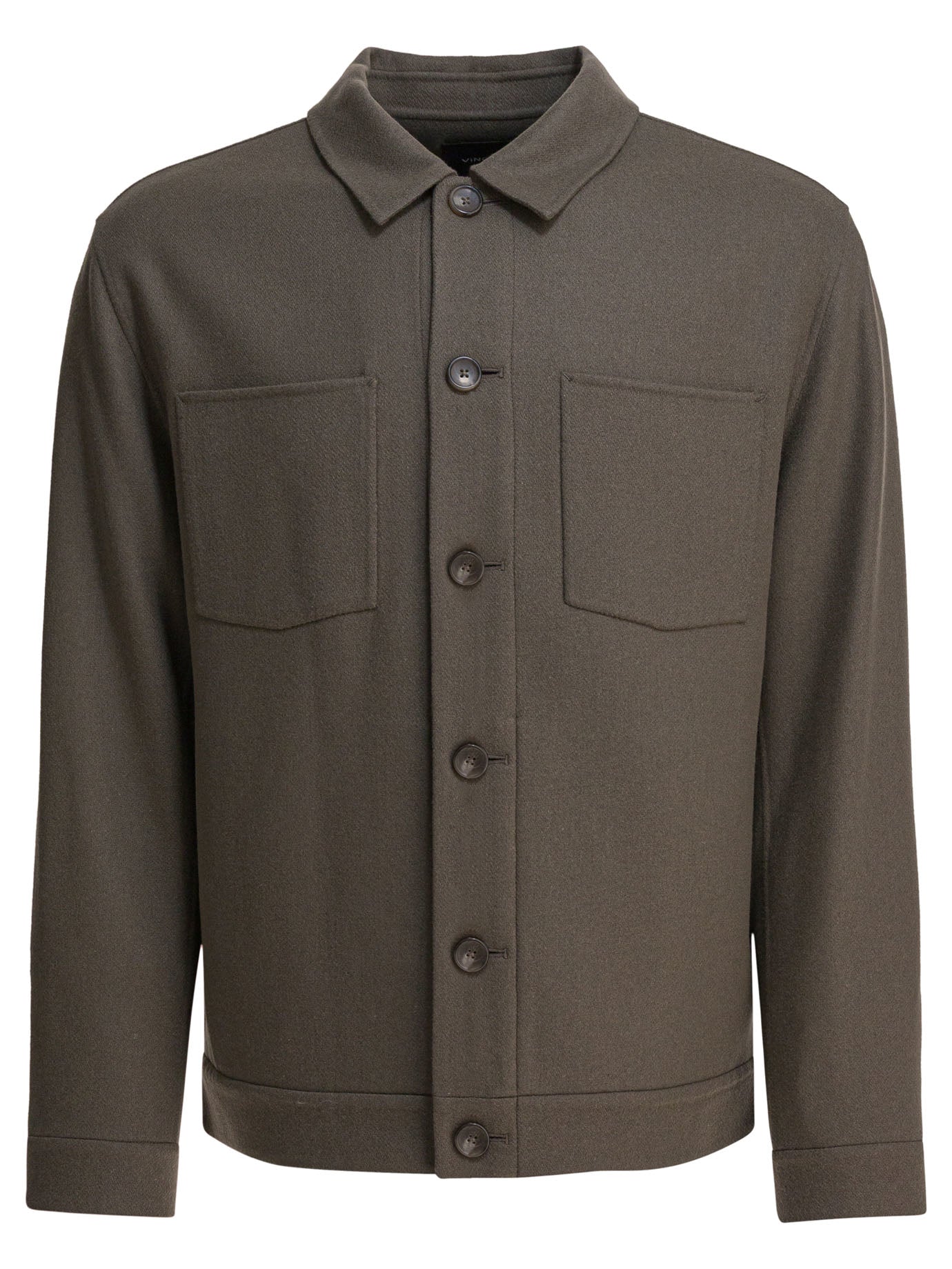 VINCE Men's Classic Wool Blend Outerwear Jacket - FW25