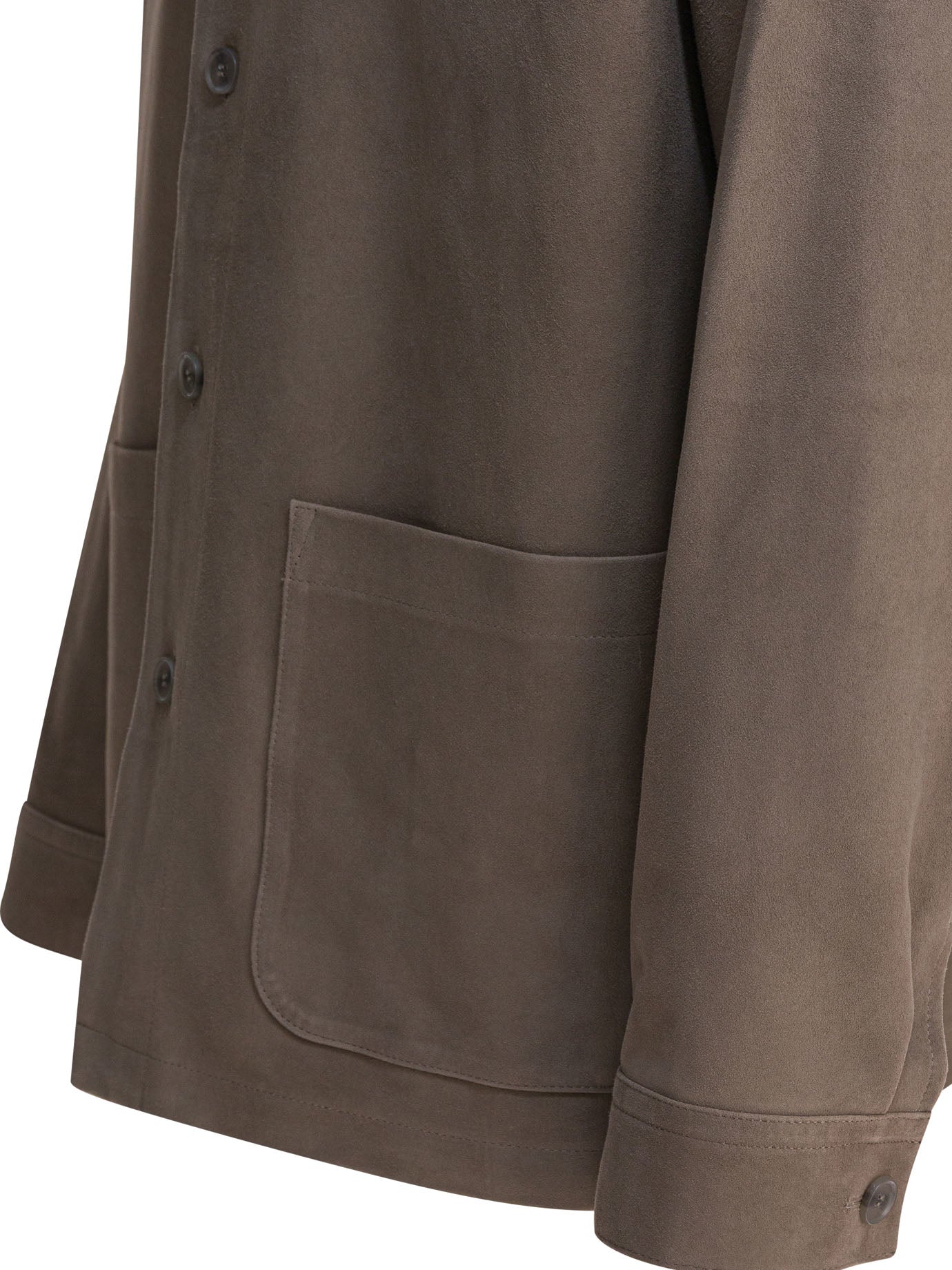 VINCE Lambskin Leather Jacket for Men - FW25 Collection