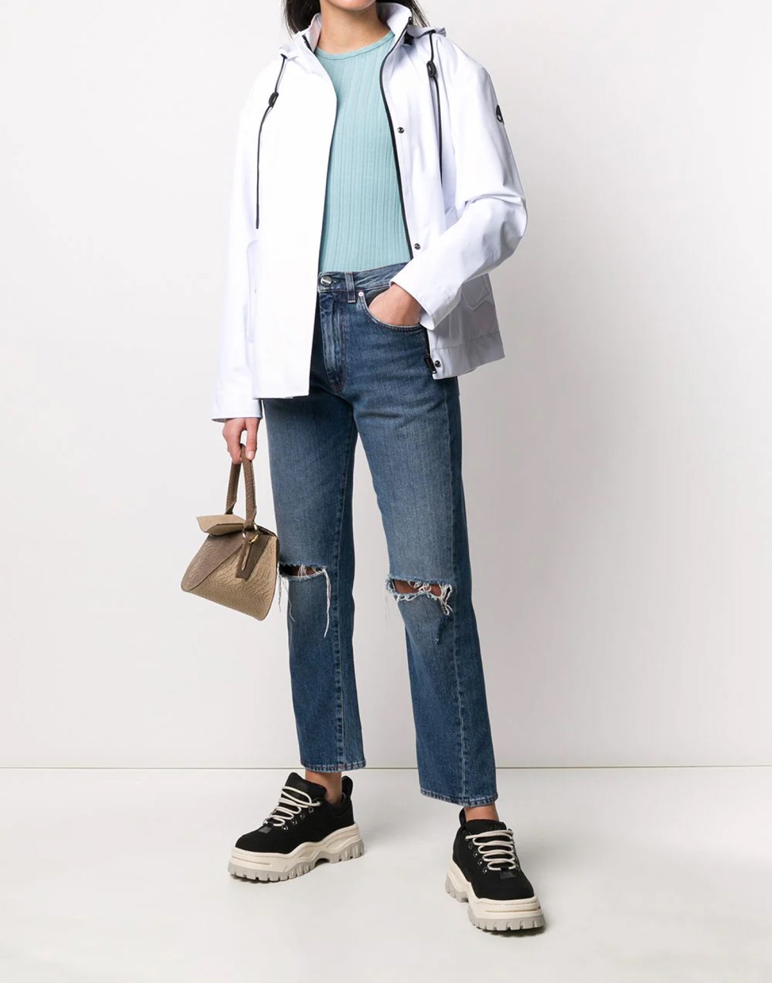 MOOSE KNUCKLES Canter Logo Mini Jacket for Women