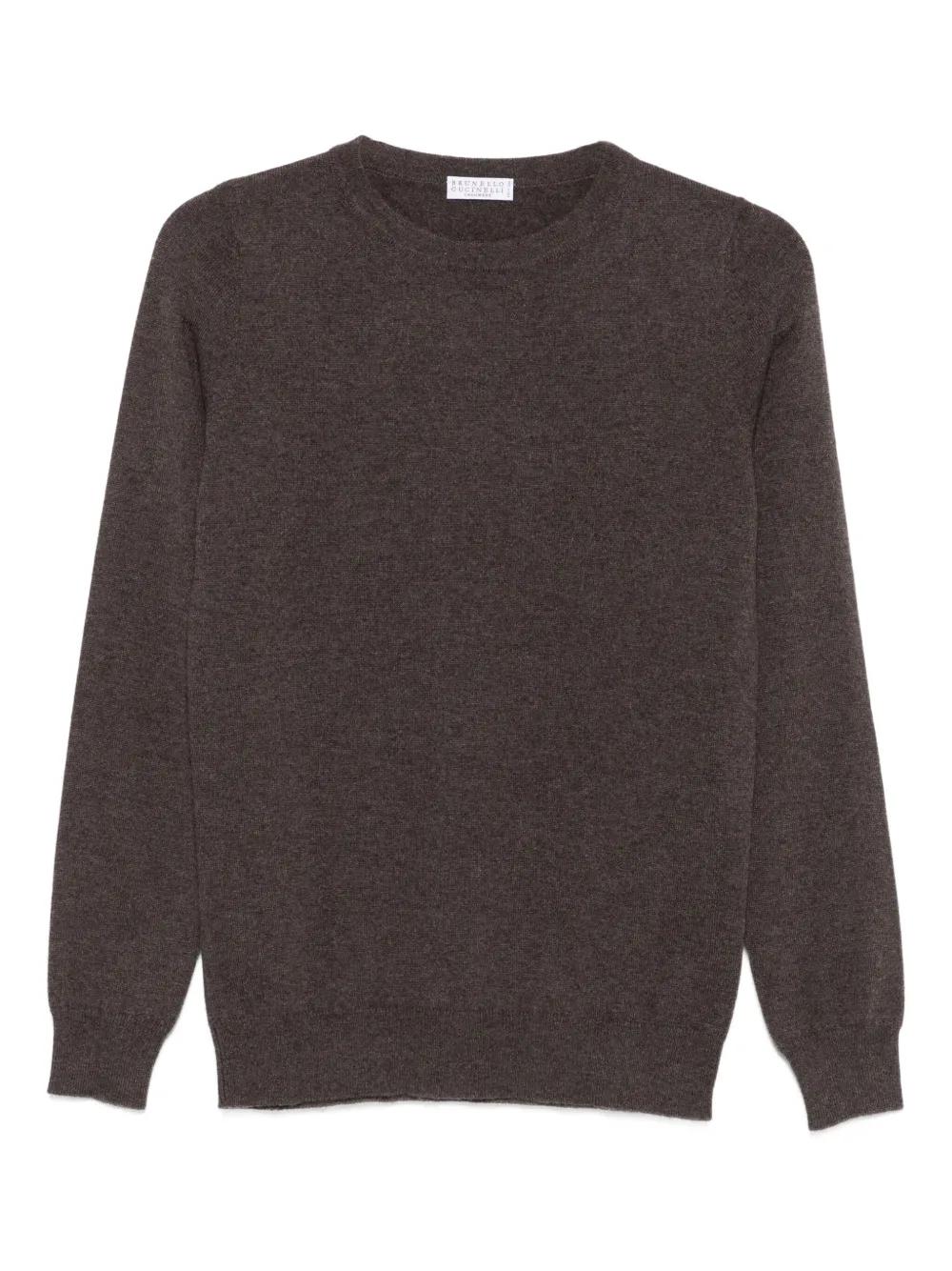 BRUNELLO CUCINELLI Round Neck Cashmere Sweater