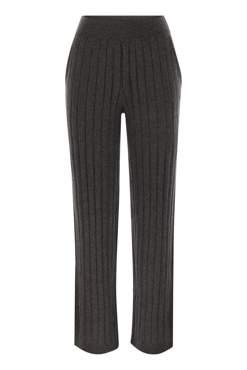 BRUNELLO CUCINELLI Cashmere Knit Trousers for Women