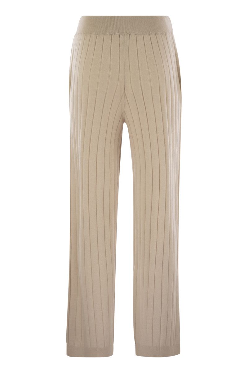 BRUNELLO CUCINELLI Cashmere Knit Trousers for Women