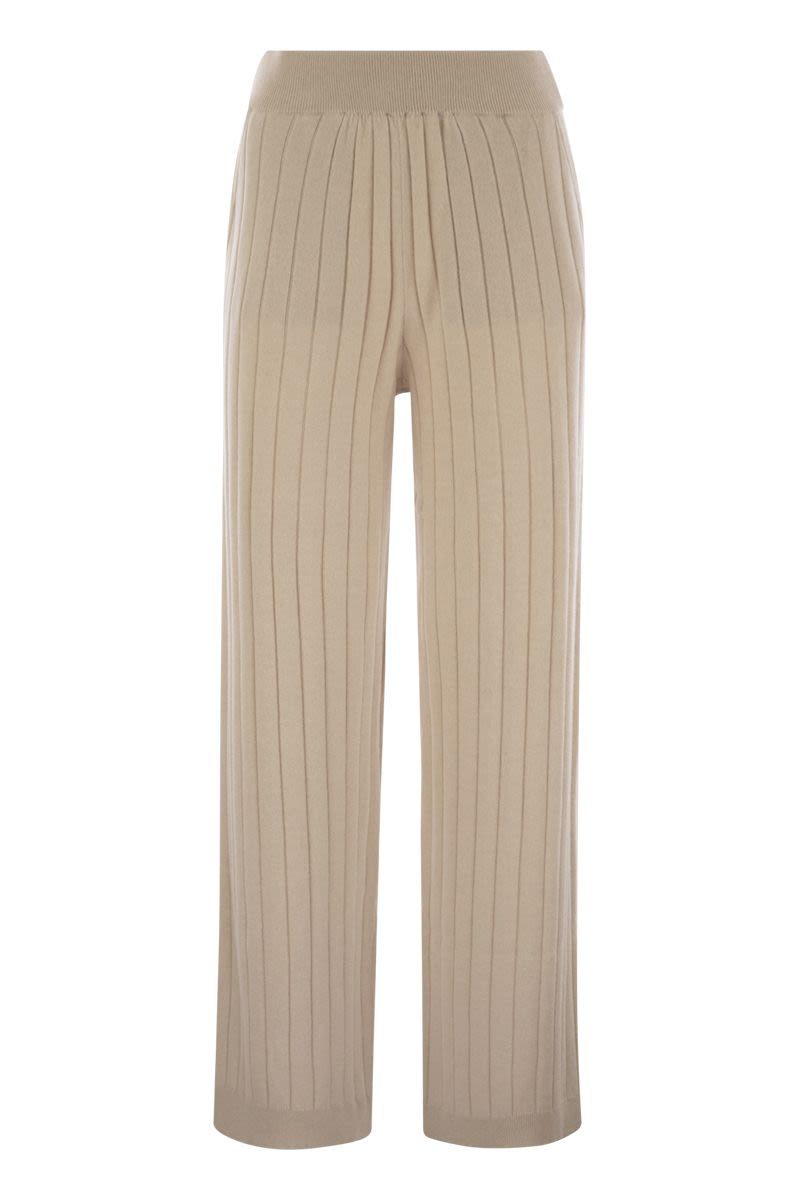 BRUNELLO CUCINELLI Cashmere Knit Trousers for Women