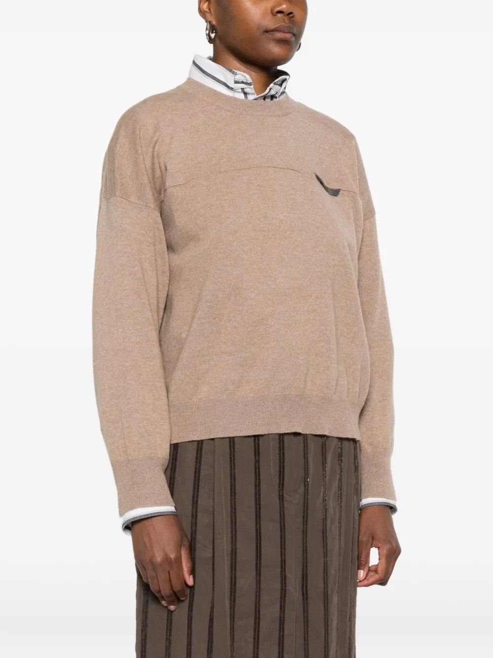 BRUNELLO CUCINELLI Cashmere Round Neck Sweater - FW25 Collection