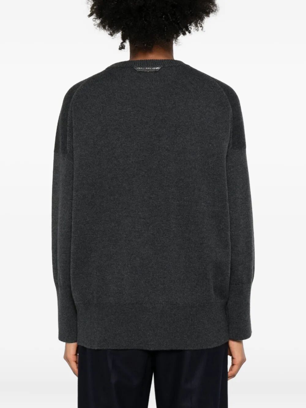 BRUNELLO CUCINELLI Cashmere Sweater with Shiny Detail for Women